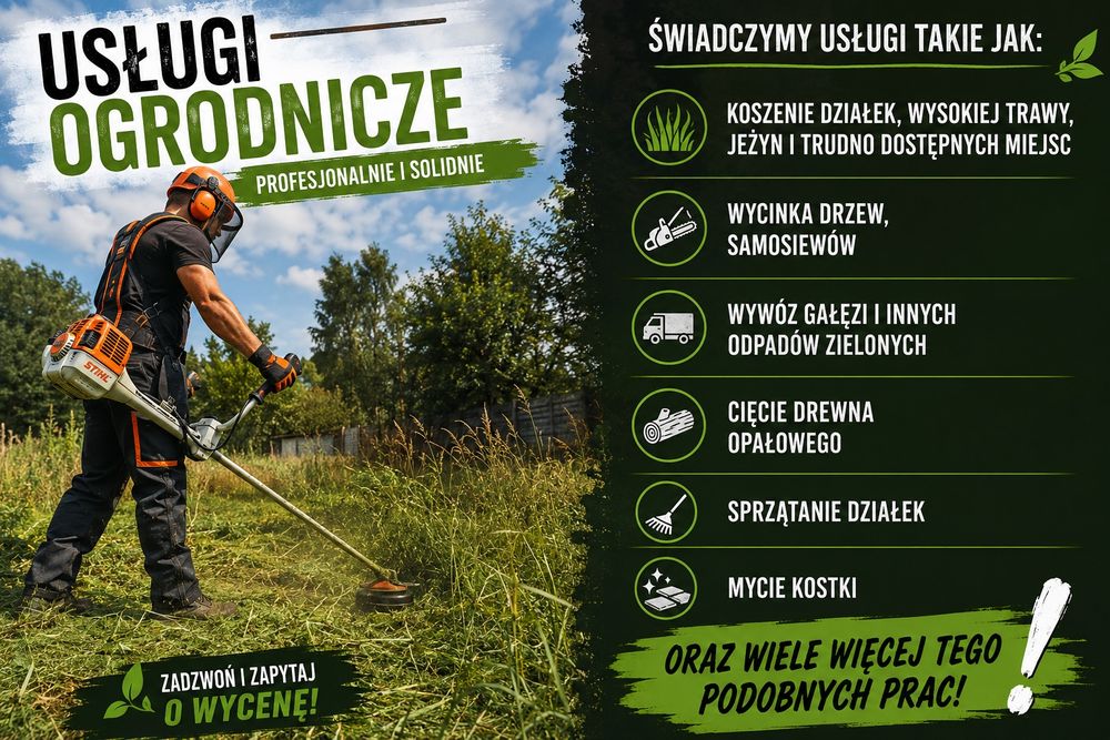 Usługi ogrodnicze