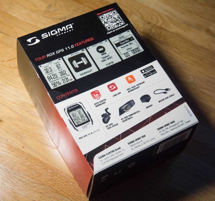 Licznik rowerowy SIGMA ROX GPS 11.0