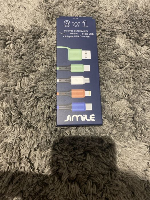 Kabel do ladowania 3 w 1