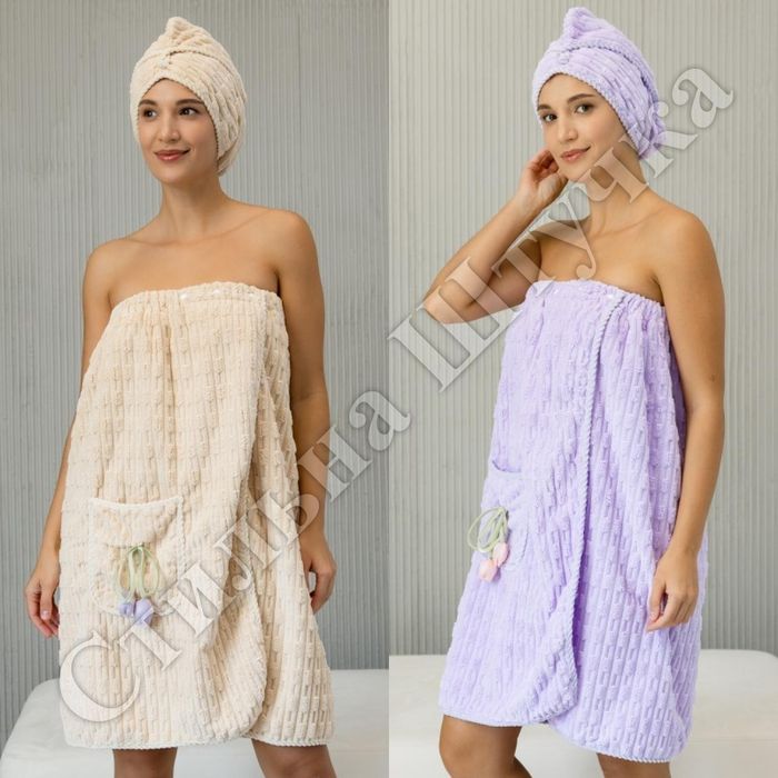 Рушник-парео з шапочкою