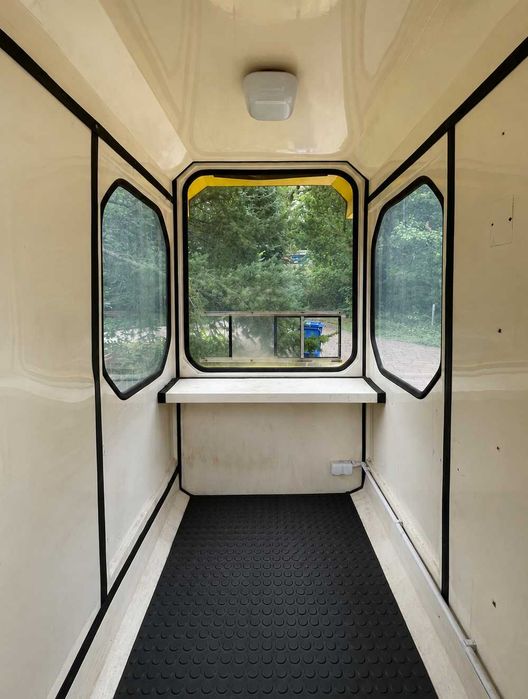 DOMEK OGRODOWY Kiosk budka foodtruck - mini kawiarnia itp design lokal użytkowy domek