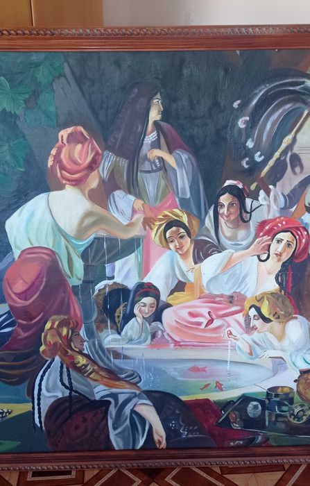 Картина маслом  Бахчисарайський фонтан