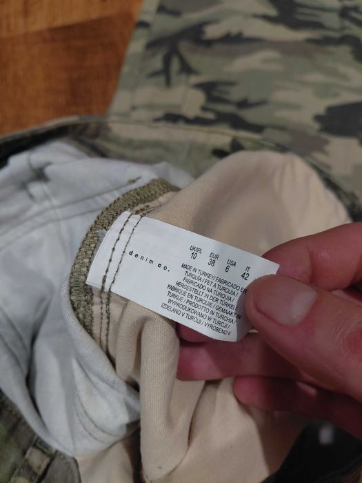 Spodnie cargo Denim Co. dwie pary EUR 38