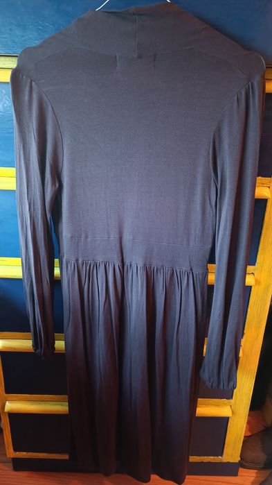 Vestido Castanho c/Manga - BARATÍSSIMO