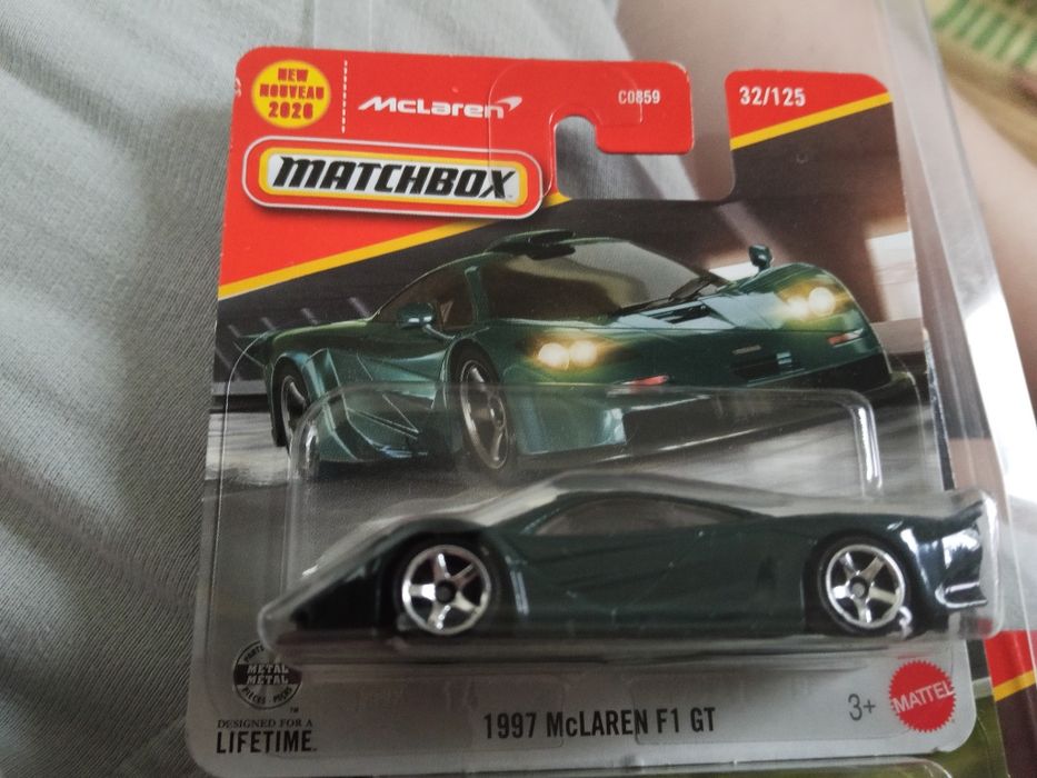 Matchbox 1997 mclaren f1 gt