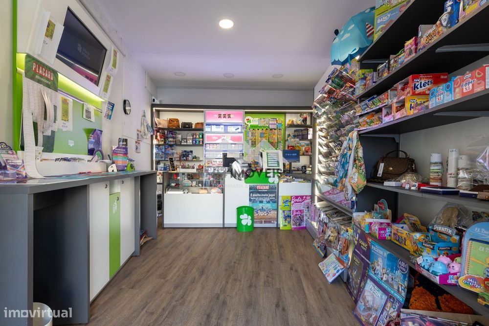 Stationery Store | Tobacco Shop | Santa Casa Lottery | Rio Tinto