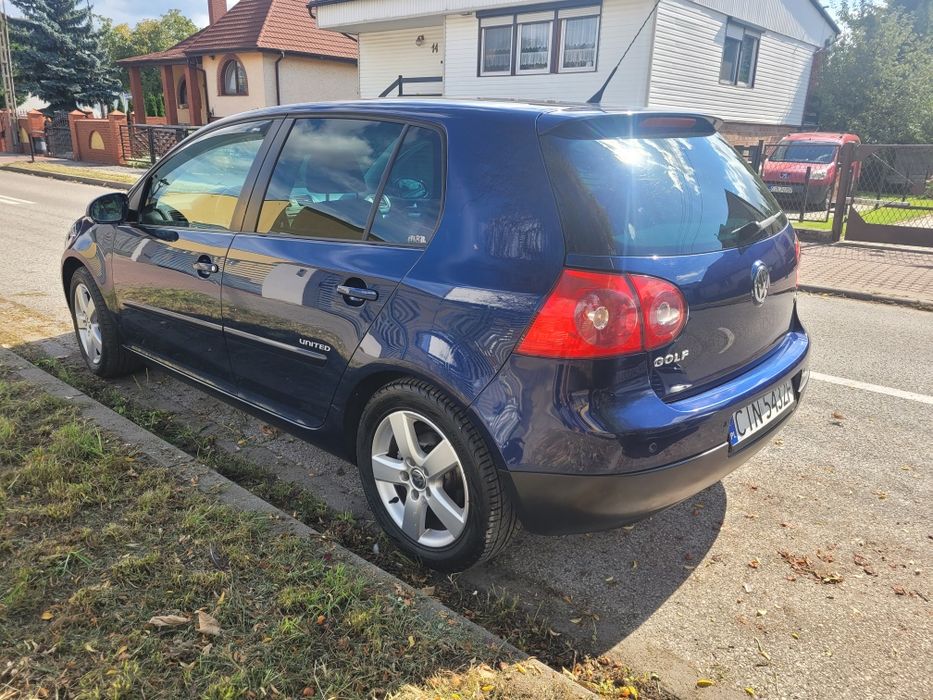 Volkswagen Golf V 2008 rok benzyna +lpg