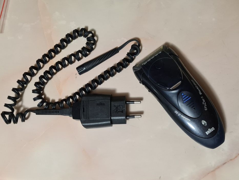 Электро Бритва Триммер BRAUN Z-50 cruZer 3 Black Edition с Зарядкой