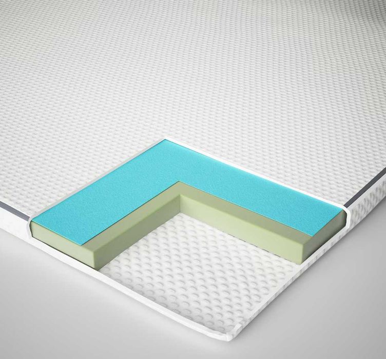 Sobrecolchão NÄSTABERG novo 140x200 cm