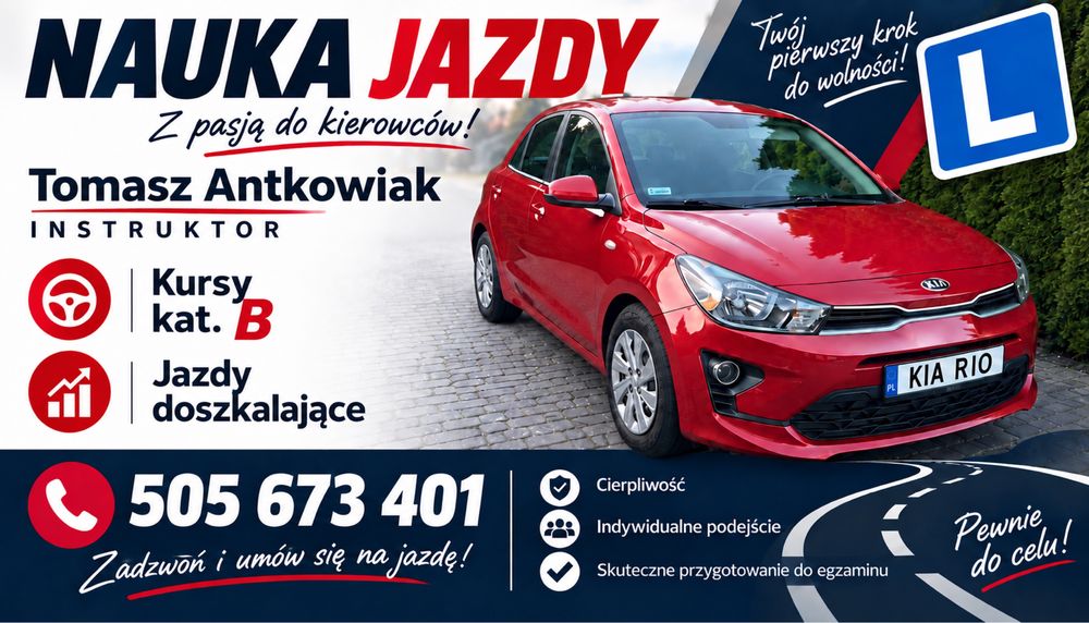 Jazdy doszkalające  kat. B PIŁA!!!