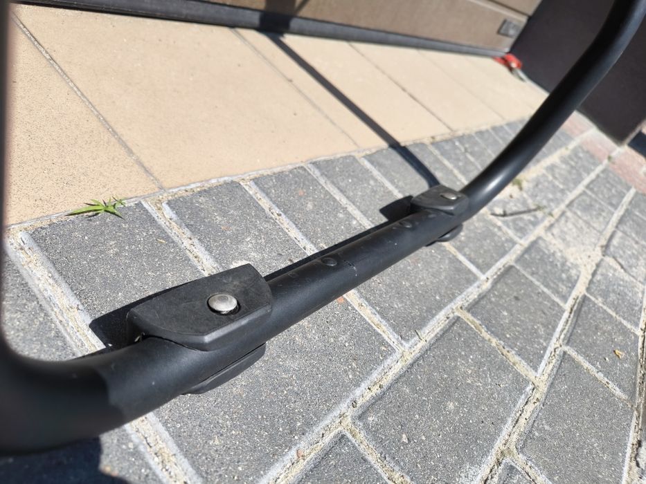 Bagażnik rowerowy Thule do kampera campervana przyczepy kempingowej