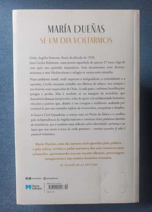 Se um Dia Voltarmos - María Dueñas