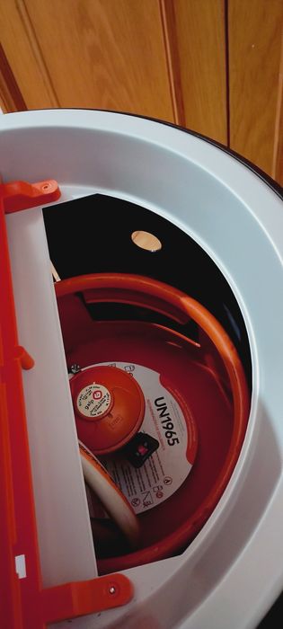Aquecedor a Gás Hotspot nova  com garrafa incluída muito poco uso