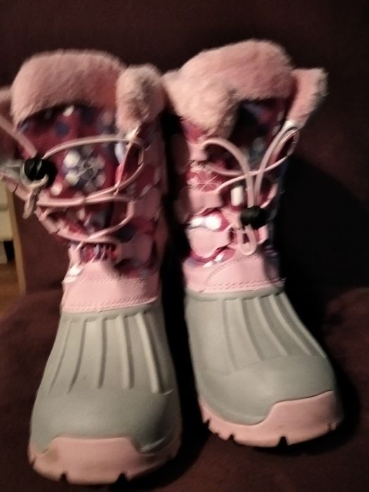 Śniegowce dziewczęce rozmiar 34