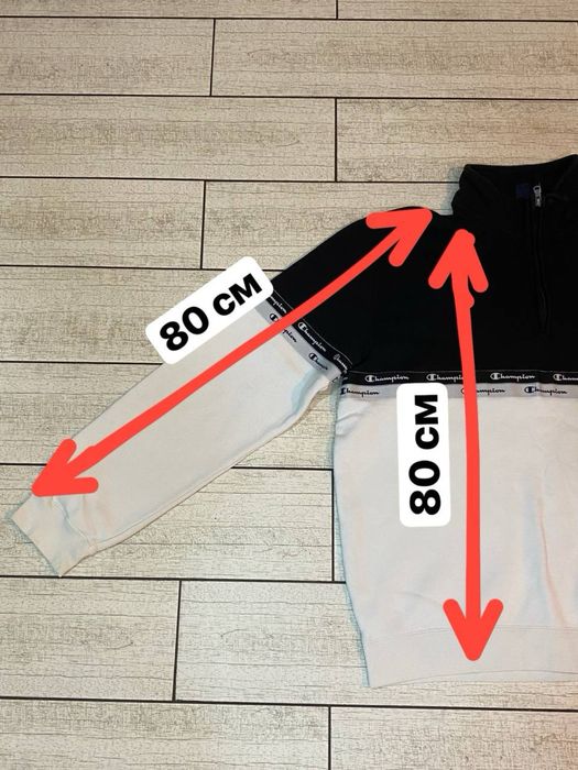 Champion half-zip sweatshirt lampassas лампаси