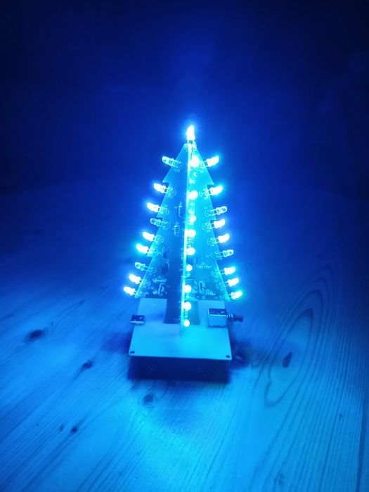 LED ялинка, Светодиодная 3D Ёлочка, LED сувенир, Новогодняя LED Ёлка