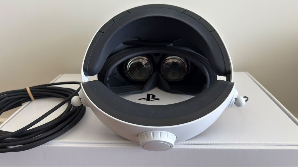Óculos PSVr2 com Plataforma de Carregamento de Comandos