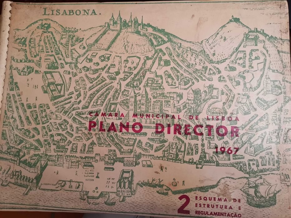 Plano Diretor de 1967. Câmara Municipal de Lisboa