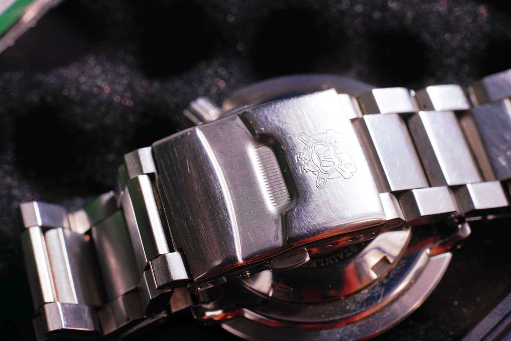 Seiko mod Tuna Marinemaster Diver 300m Steeldive szafir