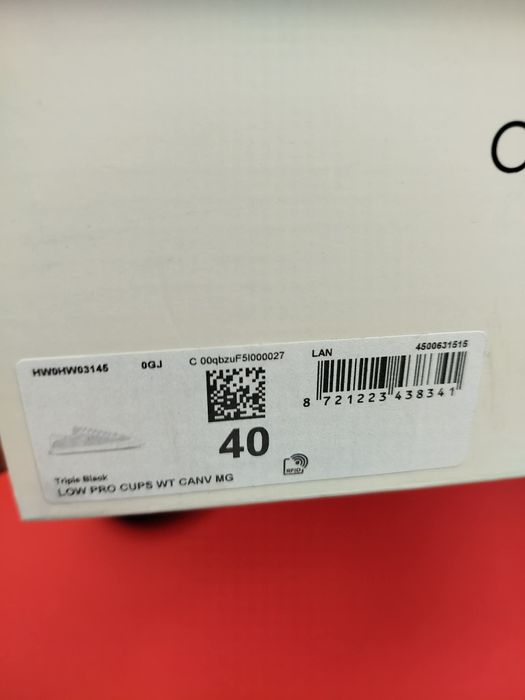 Buty Calvin Klein Low Pro Cups Wt Canv Mg