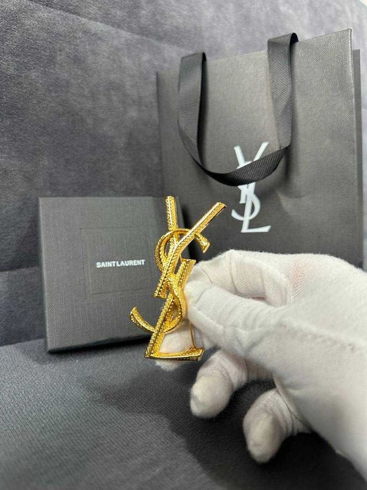 Broszka YSL Elegancka Nowa
