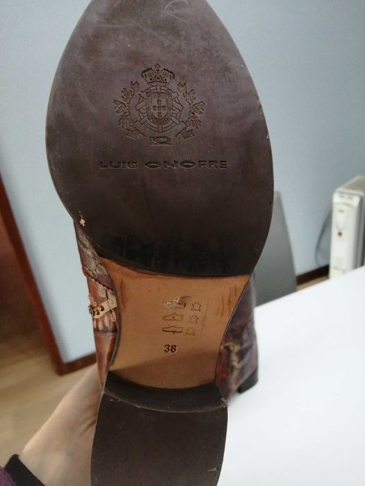 Botas novas Luís Onofre