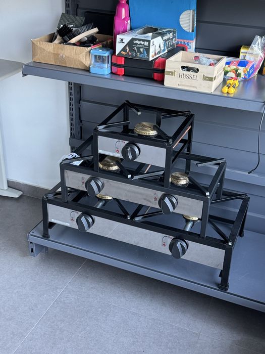 Trempe/ Fogão aranha 2 Queimadores 100-80 *NOVA*