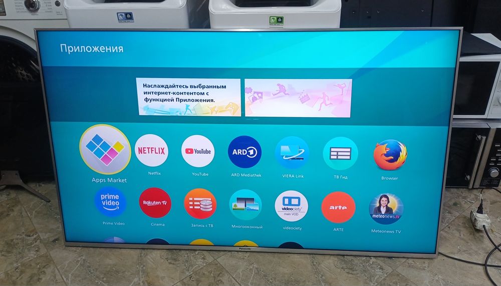 120 Гц 3D 65 дюймів смарт ігровий телевізор Панасонік Panasonic TX-65HXW904 Smart TV Wi-Fi 4K ULTRA HD Firefox OS HDR телевизор бу
