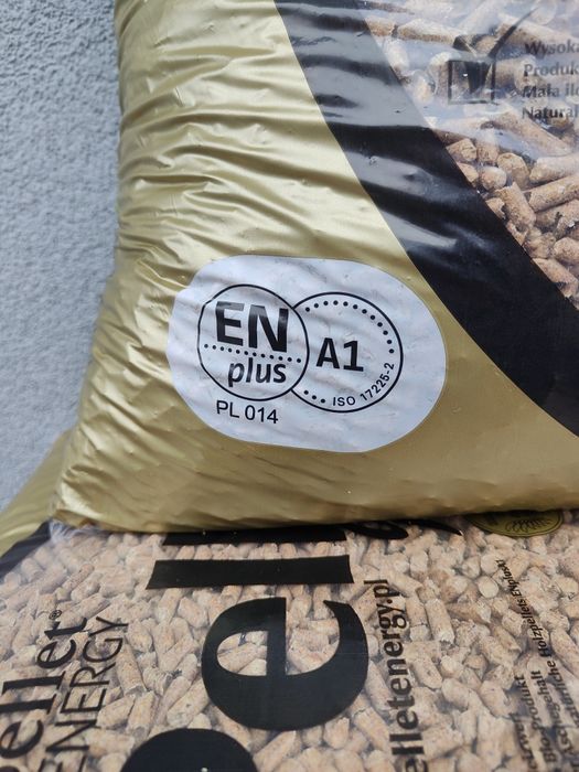 Oryginalny Pellet Gold Certyfikowany ENplus A1 Dostawa Gratis