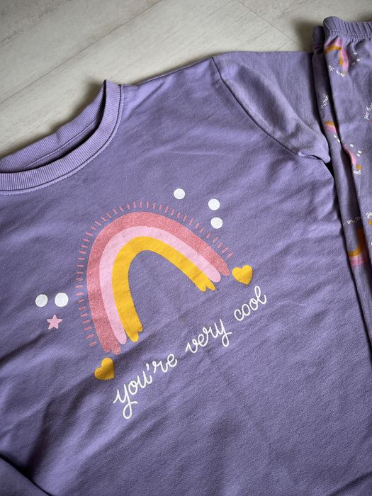 Bluza legginsy 134 sinsay