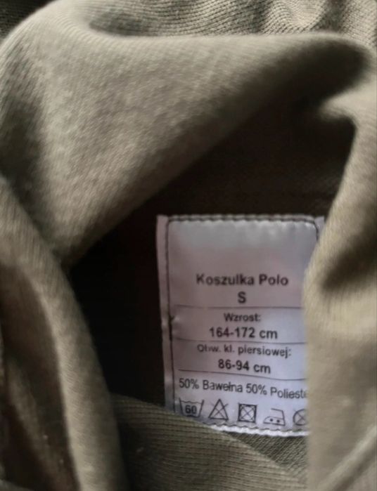 Wojskowa koszulka rozmiar S