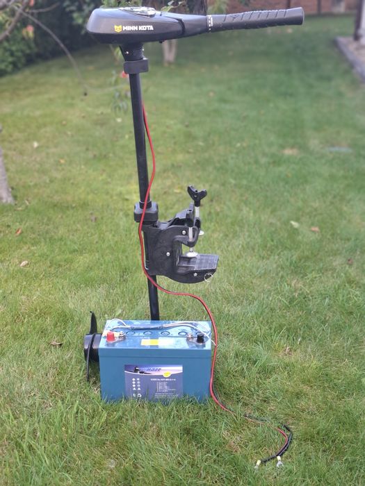 Silnik elektryczny zaburtowy Minn  Kota 55 plus akumulator 110Ah
