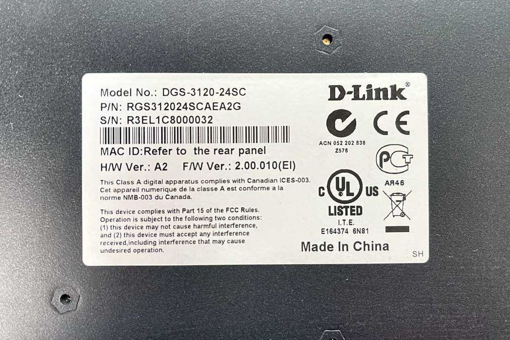 Комутатори D-Link