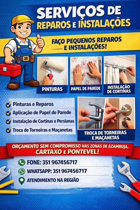 marido de aluguel fas de tudo liga que faço orçamento sem compromisso