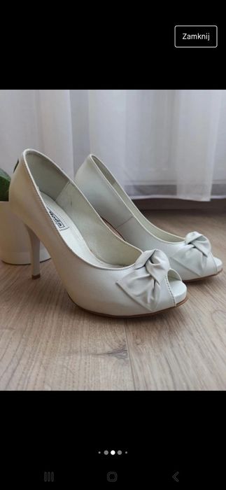 Białe buty rozmiar 35