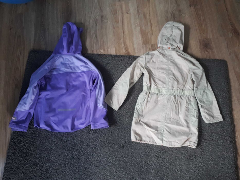 kurtki dla dziewczynki rozmiar 134