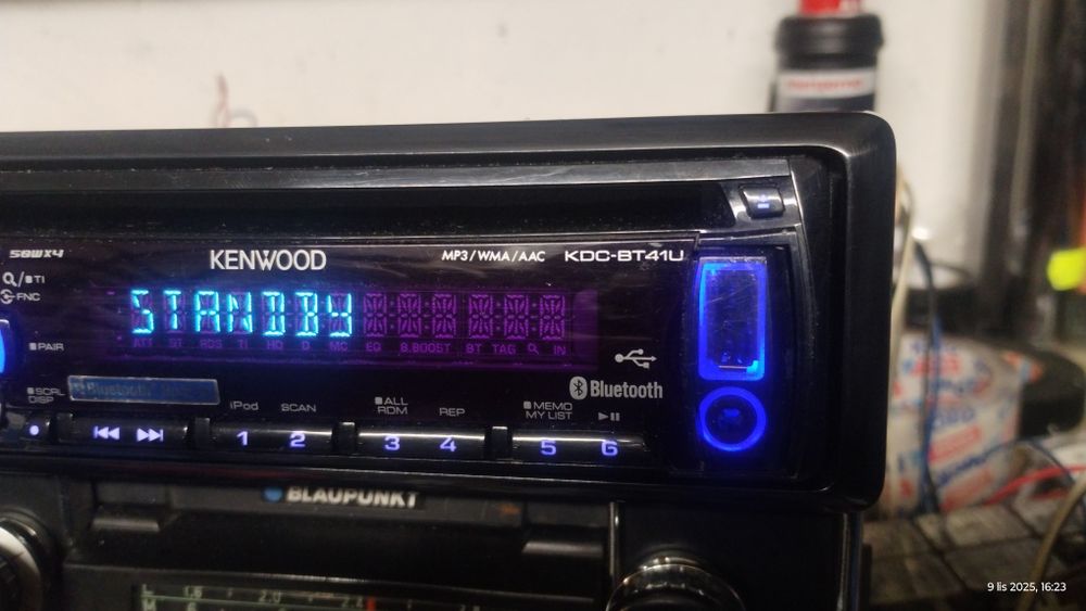 Radio Kenwood KDC-BT41U bluetooth do rozmów USB CD aux sprawne