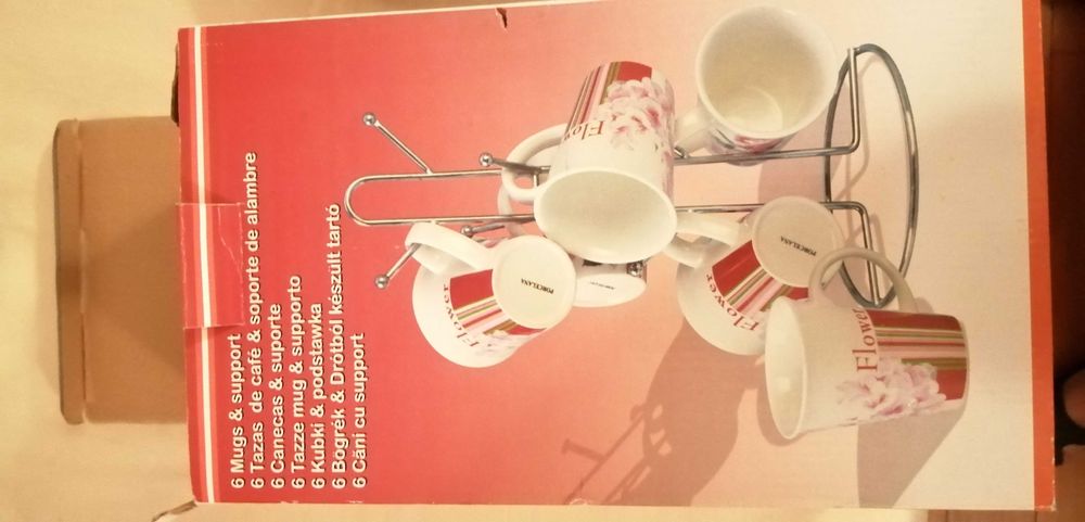 Conjunto de chávenas de chá