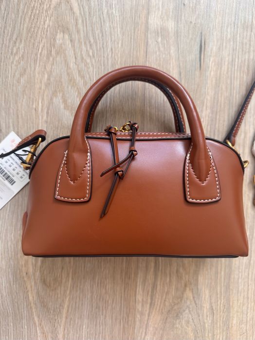 Сумка Zara риже коричнева