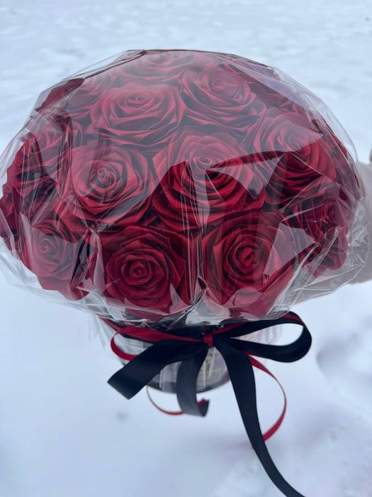 Квіти з атласної стрічки