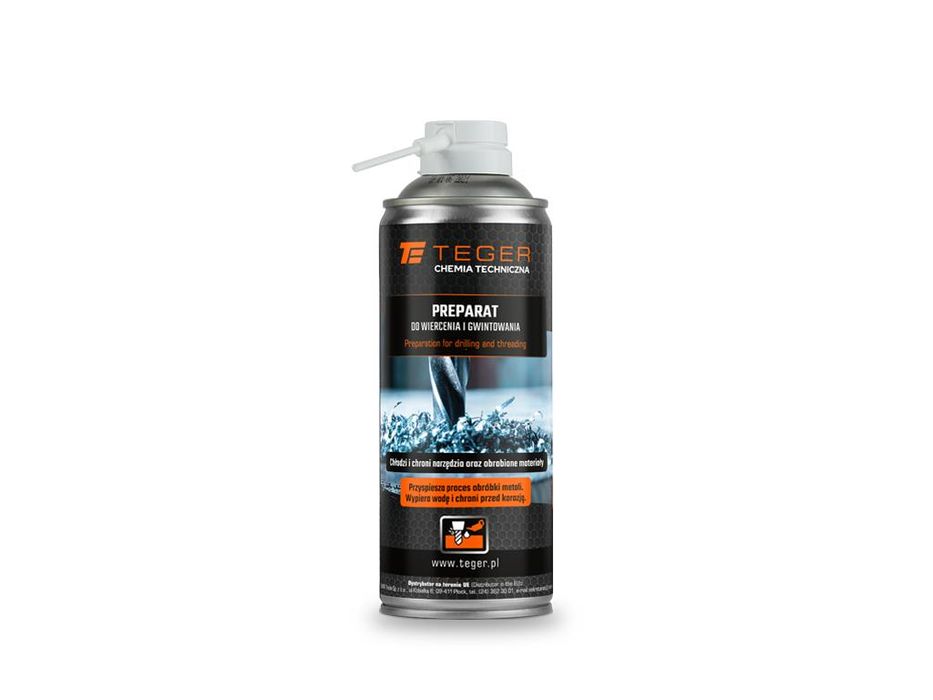 Preparat do wiercenia i gwintowania 400 ml / TEGER
