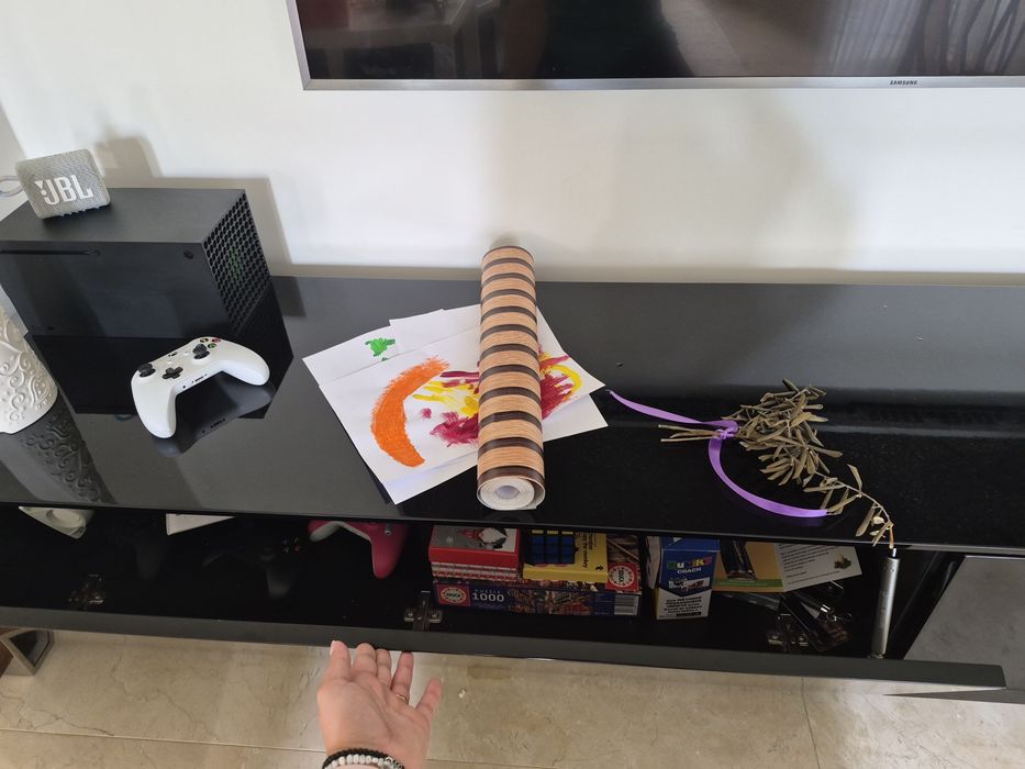 Conjunto móvel tv e mesa de centro