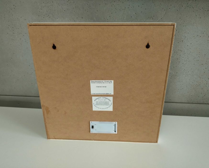 Dekoracyjny, podświetlany obraz