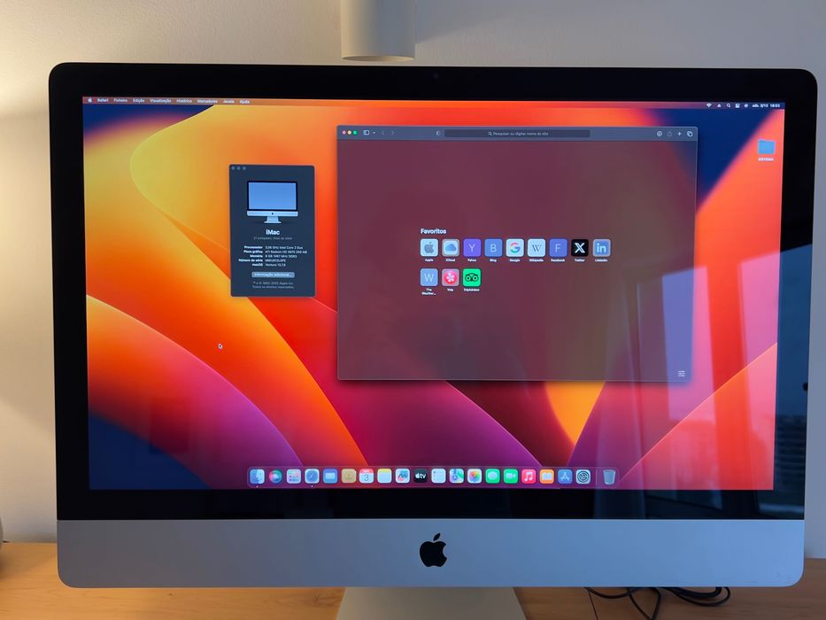 Apple Imac 27 Polegadas, excelente estado, grande qualidade