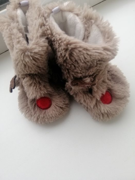 Теплі капчики  пінетки