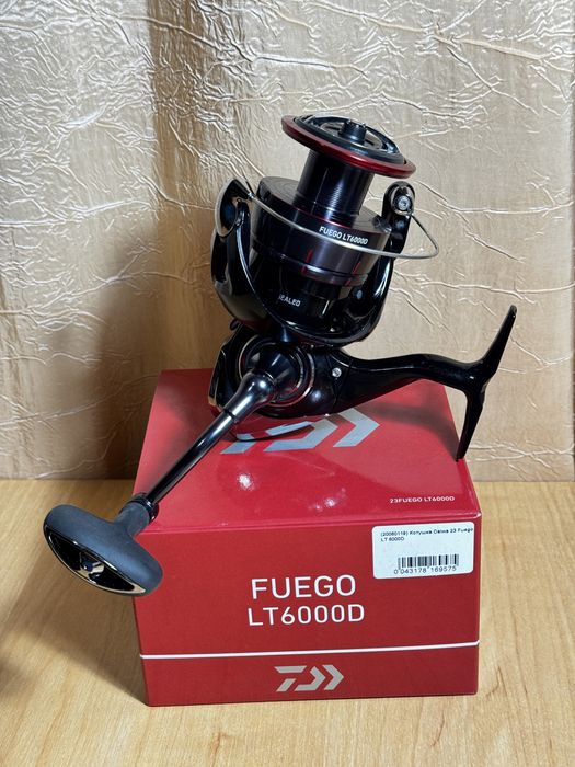 НОВІ Котушки Daiwa 23 Fuego LT 4000-CP 6000D