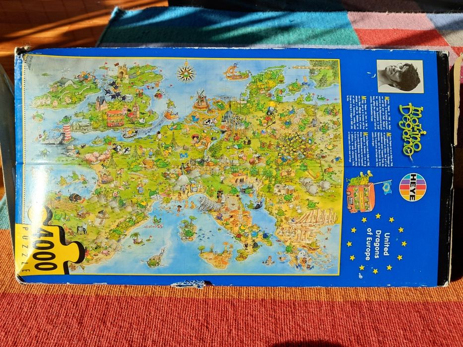Puzzle Heye Marino Degano United Dragões of Europe