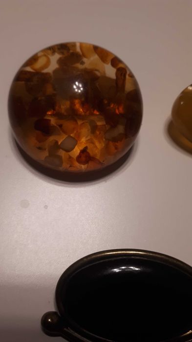 zestaw starych broszek prl / sześć sztuk