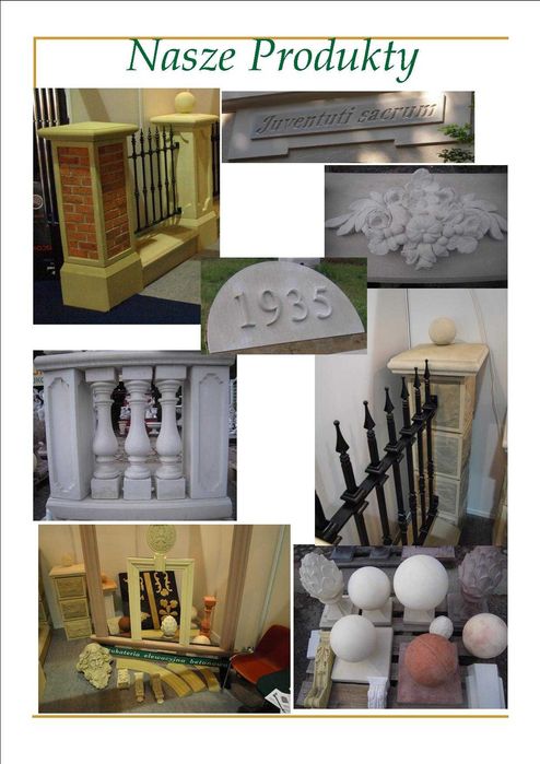 Ogrodzenia betonowe formy do produkcji ogrodzeń