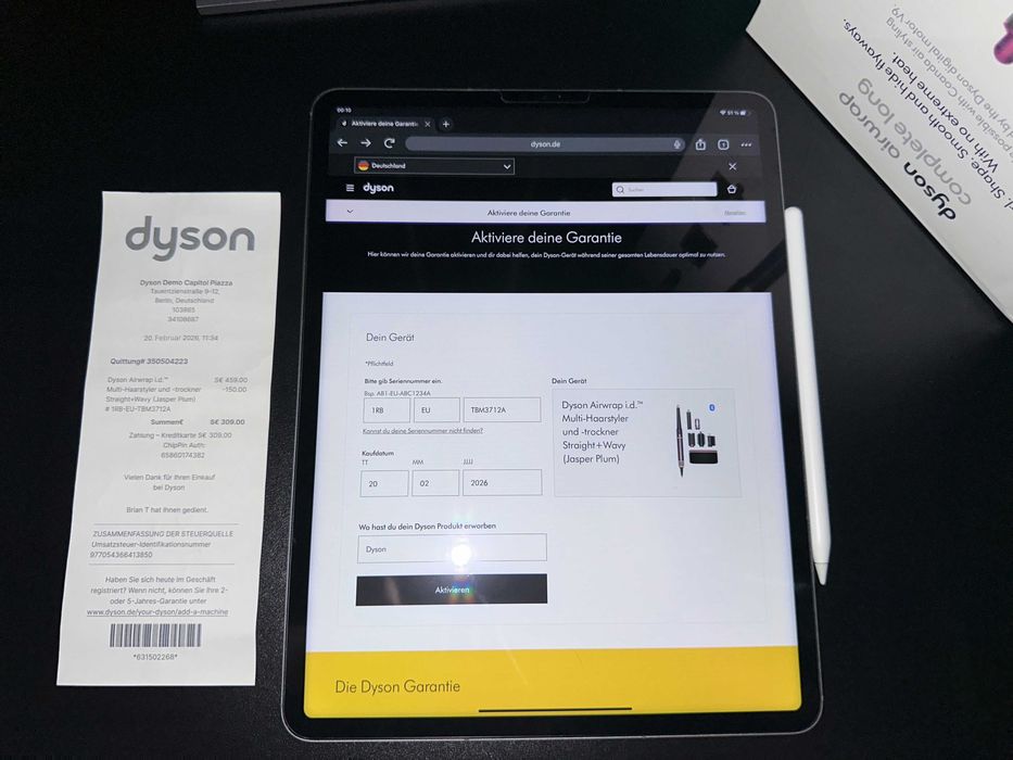 Дайсон стайлер Dyson Airwrap HS08 i.d. Jasper Plum Новий!